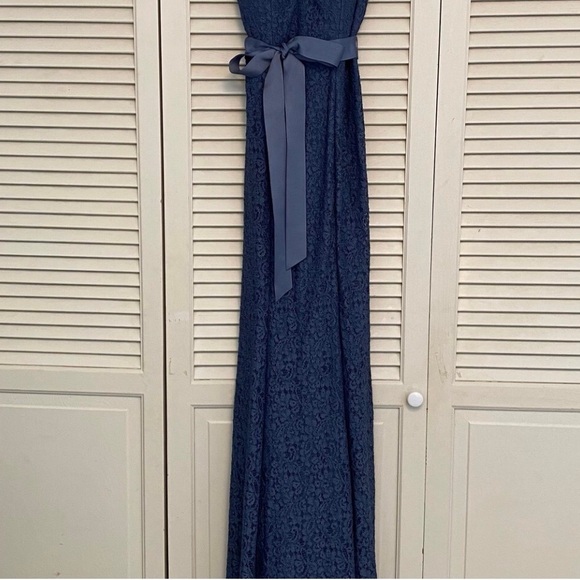 ❤️🌺2X Host Pick🌺❤️ Adrianna Papell Lace Overlay Illusion Dress NWT - Picture 5 of 8